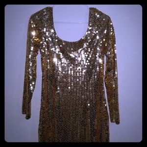 Vintage Famory sequin mini dress